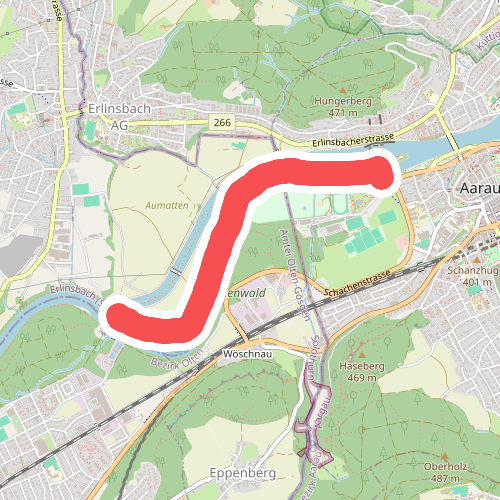 Süffelsteg - Erlinsbach Stauwehr