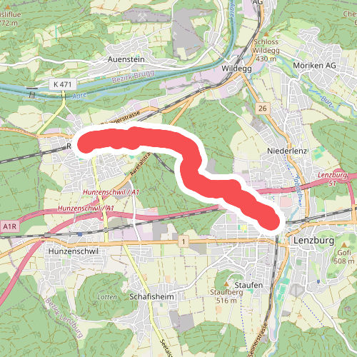 Lenzburg - Rupperswil