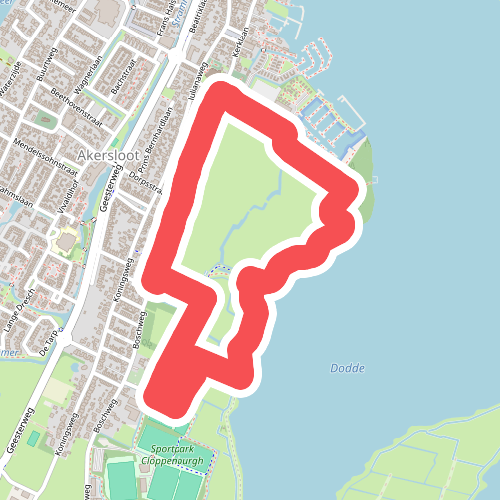 De Klaas Hoorn- en Kijfpolderroute (blauw)