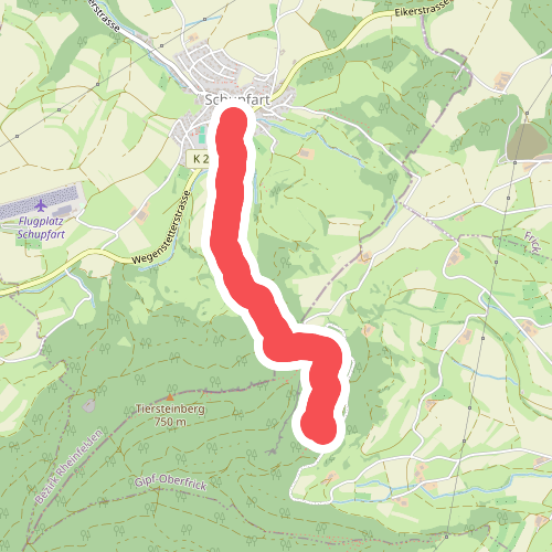 Ruine Tierstein - Schupfart Postauto