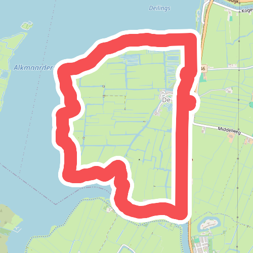 Westwouderpolderroute (groen)