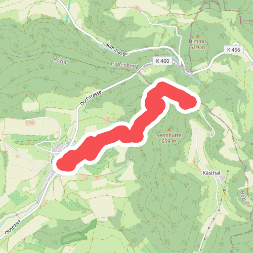 Sennhütten - Elfingen Postauto