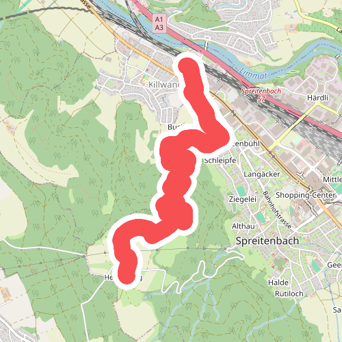 Killwangen - Heitersberg