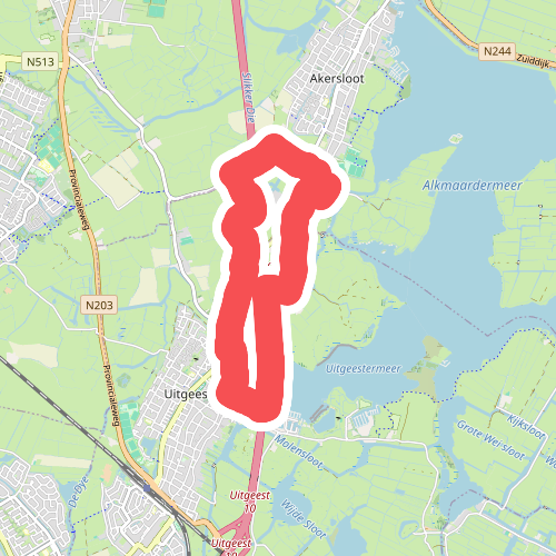 Koogdijkroute (groen)