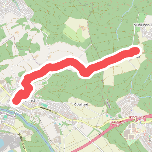 Birmenstorf - Petersberg - Baldegg