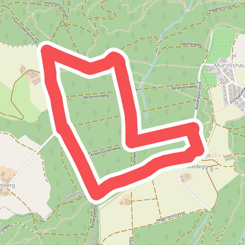 Badener Running Walking Trail Kurz