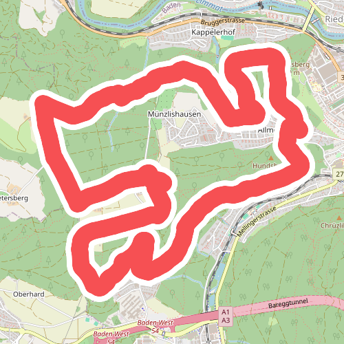 Badener Running Walking Trail Lang