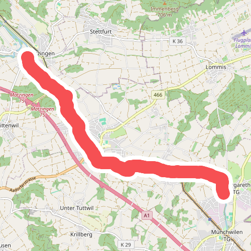 Münchwilen - Frauenfeld