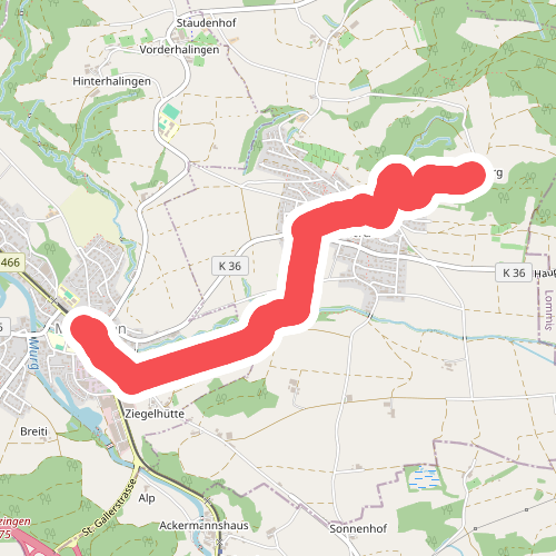 Sonnenberg - Stettfurt - Matzingen