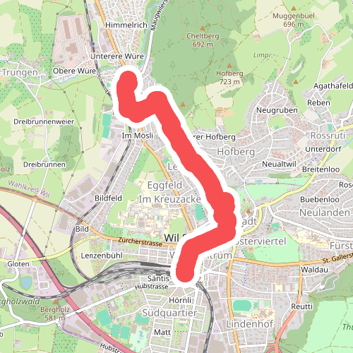 Wil - Stadtweiher - Bronschhofen