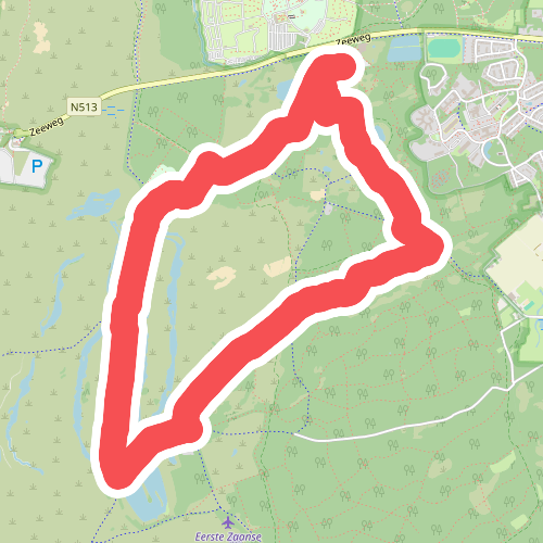 Rondje Infiltratiegebied (duinroute van PWN)