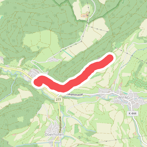 Obere Egg - Mettau Postauto