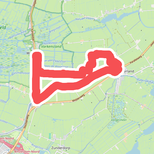 Laarzenpadroute Broek in Waterland