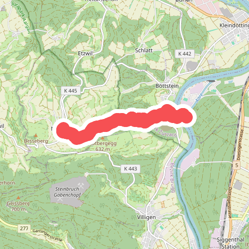 Mandach - Beznau Steg