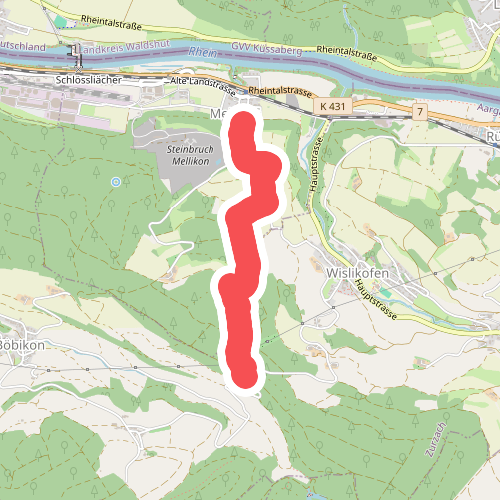 Mülibach - Mellikon Dorf