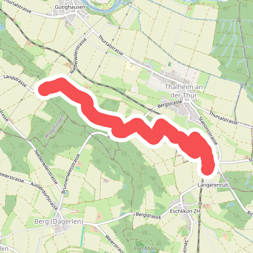 Holgass – Thalheim-Altikon Bhf.