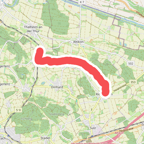 Thalheim-Altikon – Rickenbach