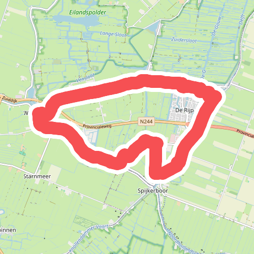 Ommetje Graft-de Rijp (groen)