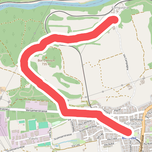 Campagna-Bonaduz (via Gurgs)