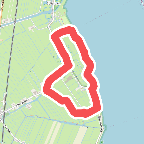 Oosterkoogroute (blauw)