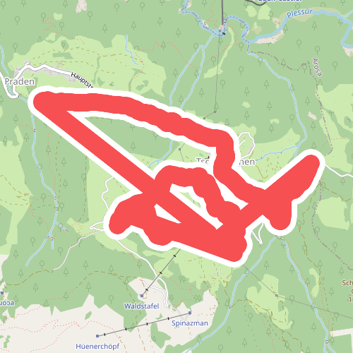 Wanderwege Graubünden (um Tschiertschen)