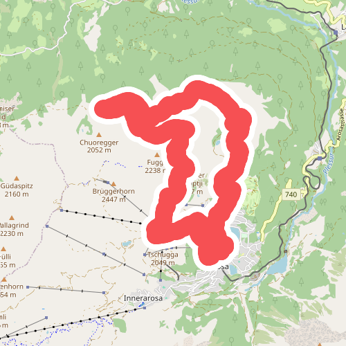 Arosa-Ochsenalp Rundtour