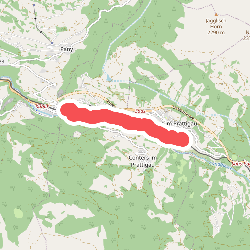 Saas Station - Küblis