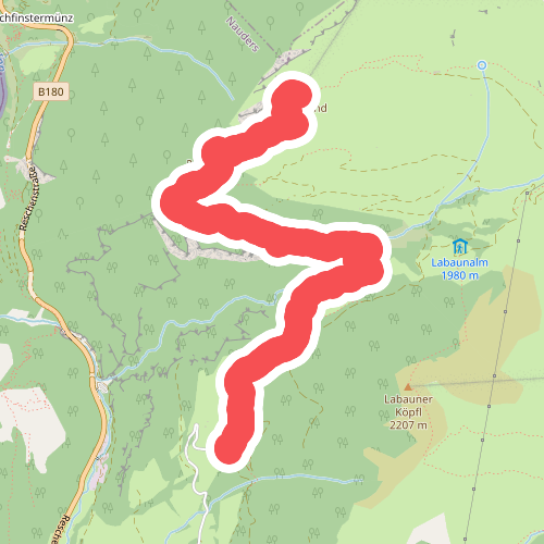 Nauders Wanderweg Nr. 16