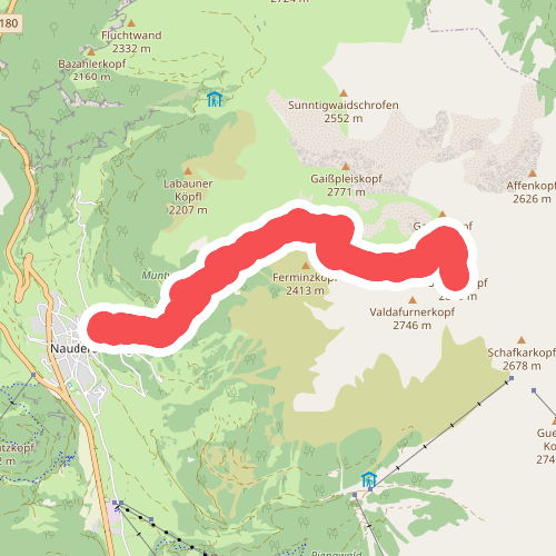 Nauders Wanderweg Nr. 17