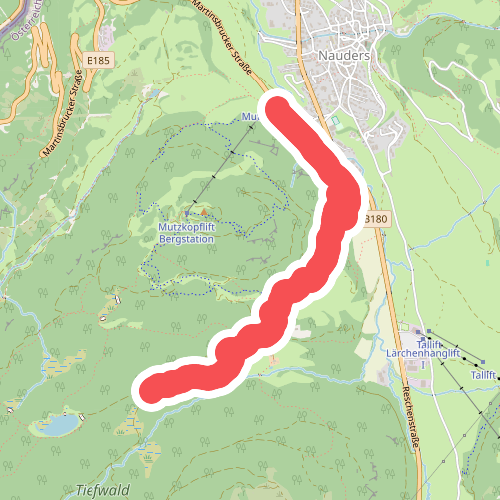 Nauders Wanderweg Nr. 5