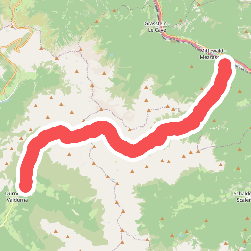 16 - Durnholz => Flaggerscharte => Mittewald
