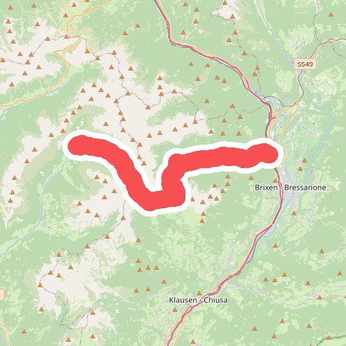 AVS 5 - Vahrn - Bad Schalders - Lorenzischarte - Fortschellscharte - Durnholz