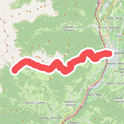 8 - Brixen => Radlseehütte => Klausner Hütte