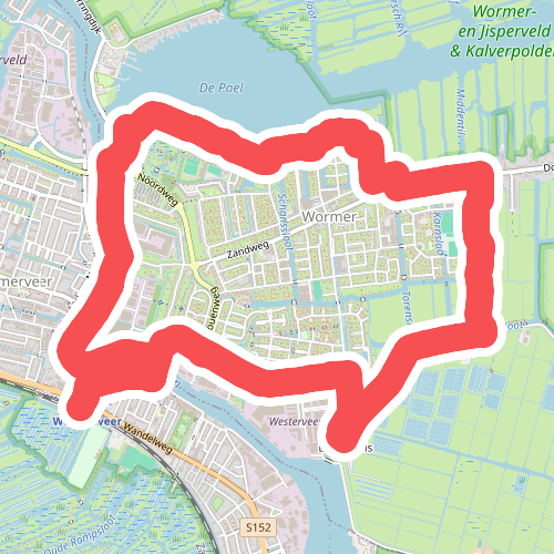 Ommetje Wormer (rood)