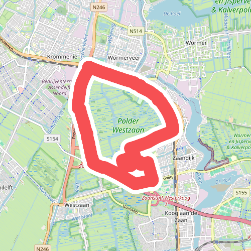 Ommetje Guisveld (paars)