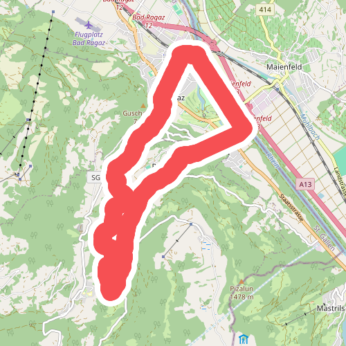 Taminaschlucht Rundweg