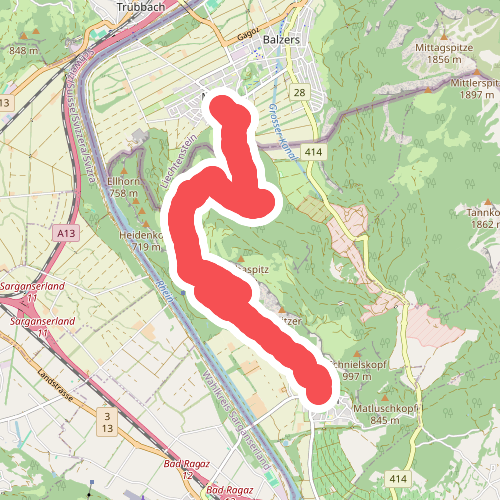 Flaesch (CH) - Neuwald (CH) - Maels