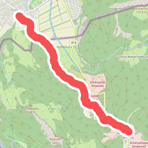 Maels - St. Luzisteig (CH)