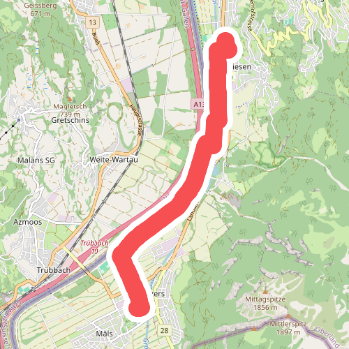 Balzers - Ruettena - Triesen Post