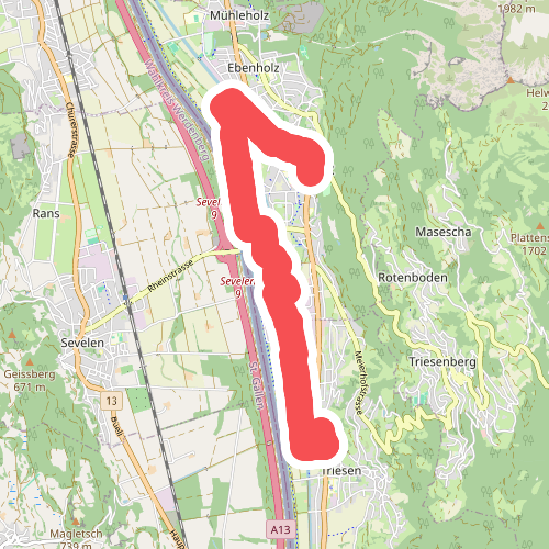 Triesen Post - Alte Rheinbruecke - Vaduz