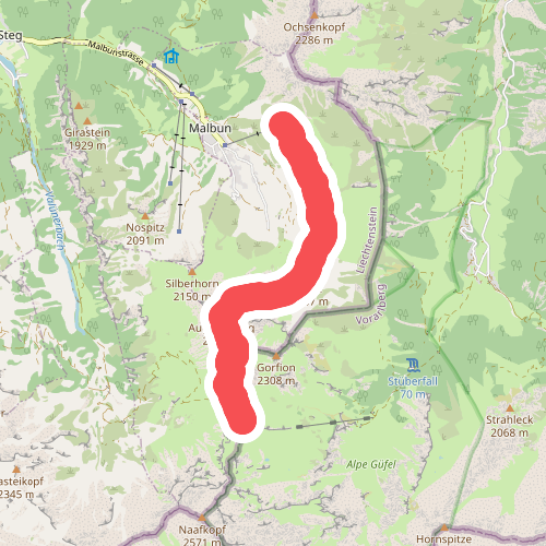 Bergstation Sareis - Pfaelzerhuette
