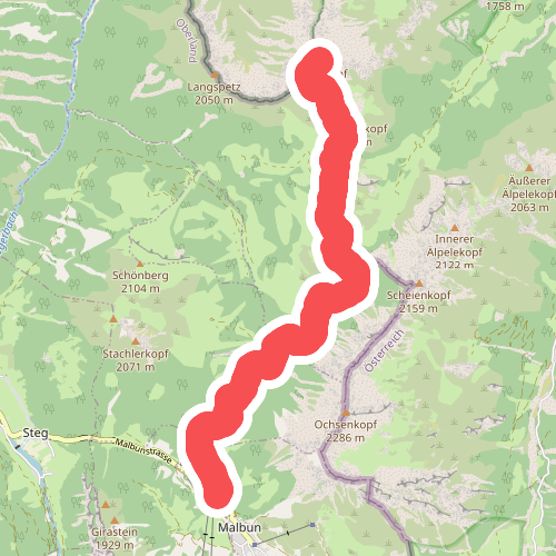 Galinakopf - Malbun Bergbahnen