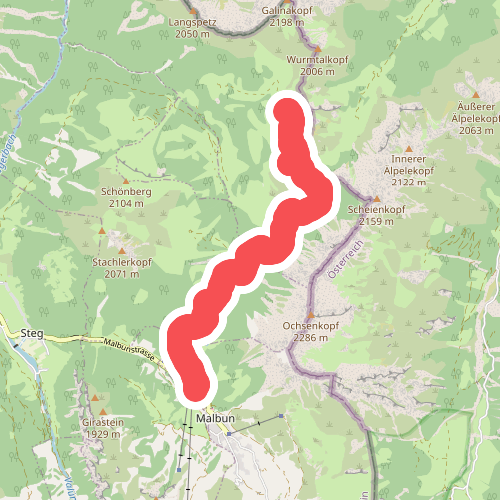 Guschgfiel - Malbun Bergbahnen