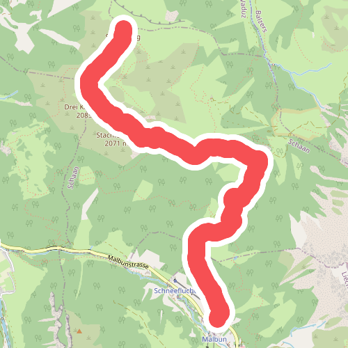 Malbun Bergbahnen - Sassfoerkle - Schoenberg