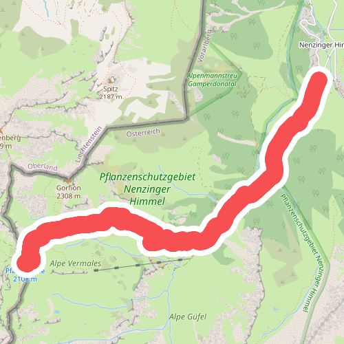 Nenzinger Himmel (A) - Pfaelzerhuette