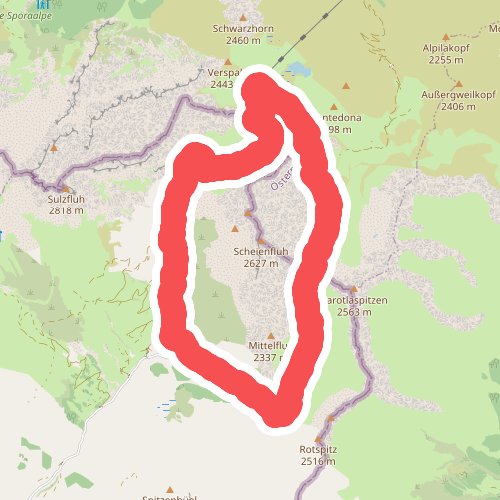 Schijenfluh Umrundung