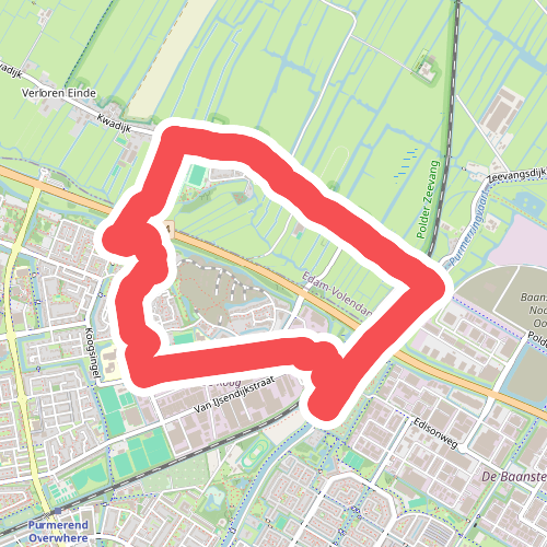 Ommetje Kwadijkeroog (blauw) 