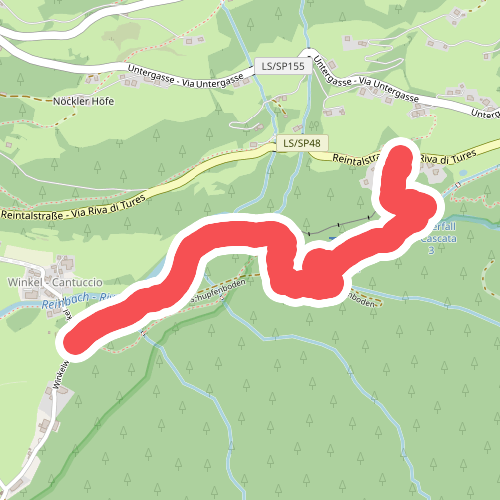 Wasserfallweg - Sentiero alle Cascate