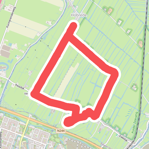 Ommetje Kwadijk (rood)