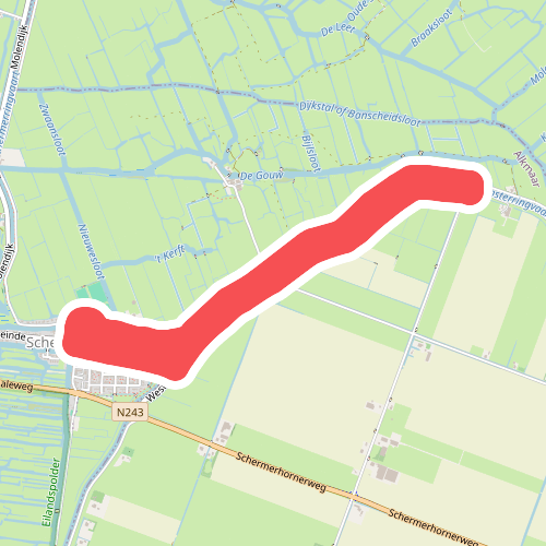 Beemster- & Mijzerdijkroute (groen)